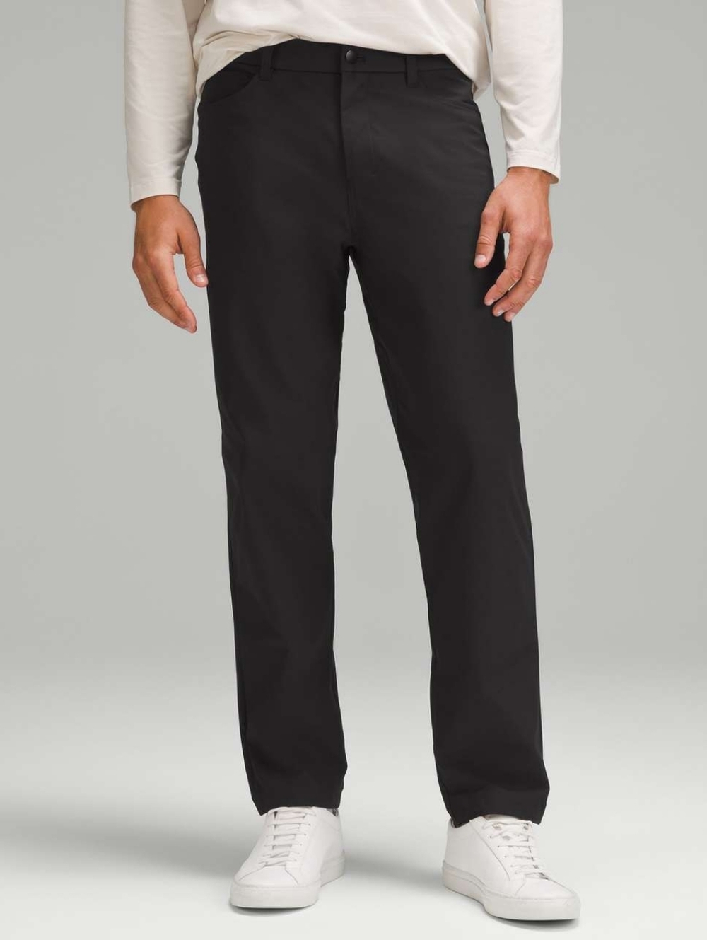 Lululemon ABC Relaxed-Fit 5 Pocket Pant 31" *Warpstreme Black * Flaw
